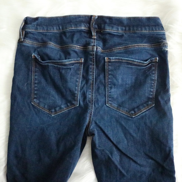 LOFT Blue Denim Leggings Skinny Jeans - Picture 4 of 7